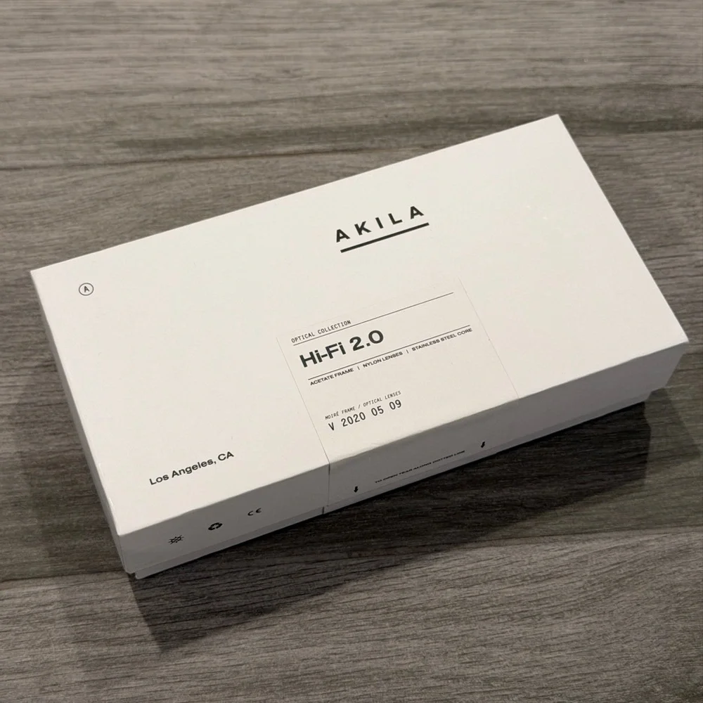 Akila Hi-Fi 2.0 Black Blue Light Eyeglasses